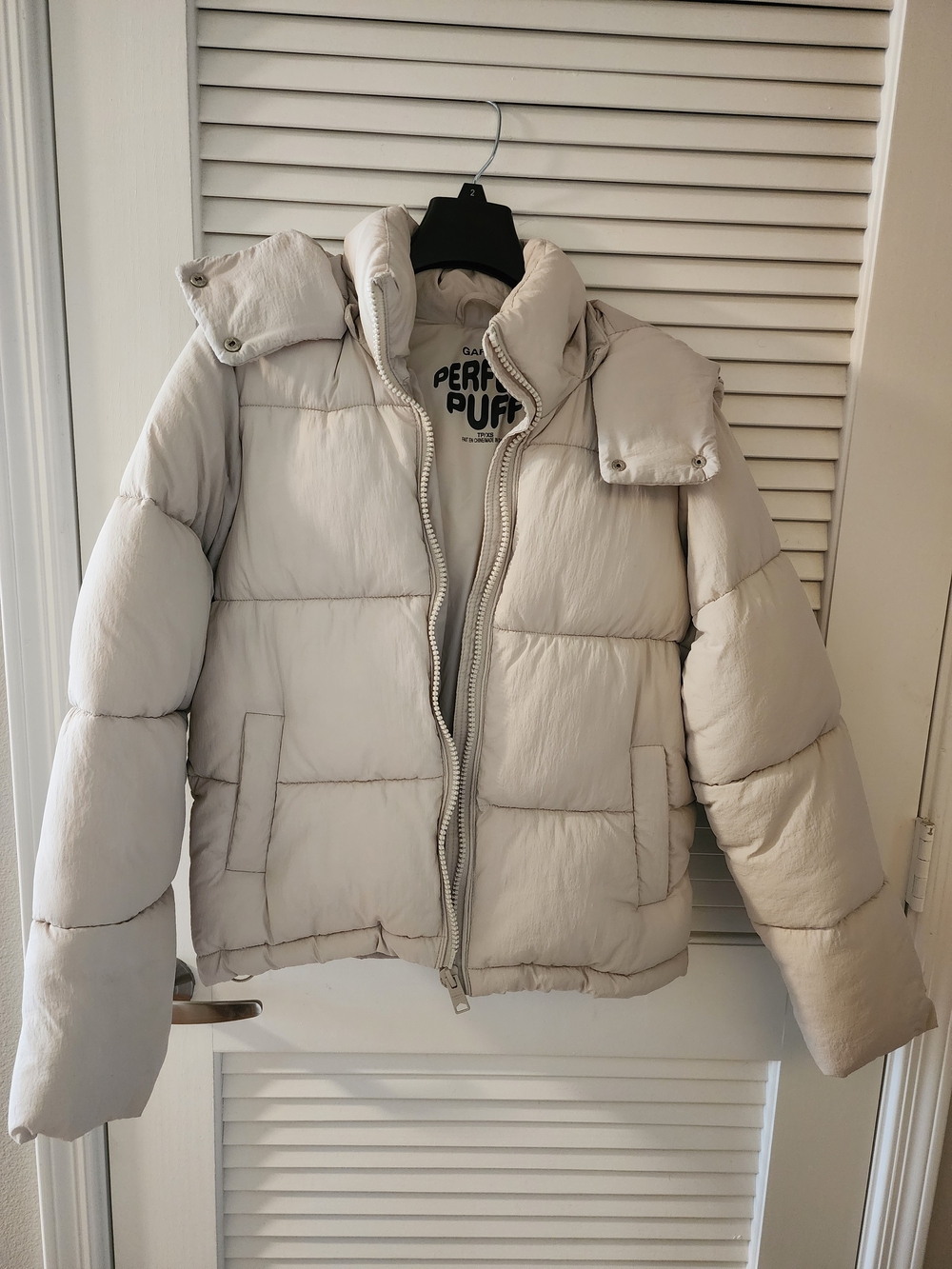 Garage Perfect Puff Puffer Jacket - Cream